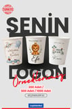 7 Oz (200 ml) Özel Baskılı Karton Bardak - Logonuza Özel Üretim - Cup İstanbul