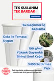 7 Oz (200 ml) Özel Baskılı Karton Bardak - Logonuza Özel Üretim - Cup İstanbul