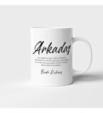 Arkadaş Temalı Kupa Bardak