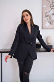 Siyah Blazer Ceket
