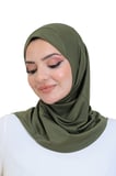 Hazır Başörtü Pratik Tak Çıkart Kadın Günlük Şal Hafif Kırışmaya Dayanıklı