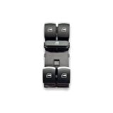 MCAR Dörtlü Cam Açma Düğmesi Seat Altea XL 2008-2015 5K4959857A