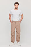 Paraşüt Kumaş Cepli Paçası Ayarlanabilir Baggy Pantolon