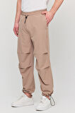 Paraşüt Kumaş Cepli Paçası Ayarlanabilir Baggy Pantolon