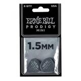 ERNIE BALL P09200 Prodigy Siyah Delrin 1.5 mm 3S 6lı Paket Pena