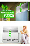 Kalorifer Petek Arkası Isı Yalıtım Levhası Alüminyum Folyo Kaplı 1 cm Polietilen Levha 50x100 cm