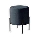 Puqqa Norm P1-560 Metal Ayaklı Fermuarlı Yıkanabilir Kumaş Puf