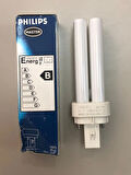 5 ADET PHILIPS PLC  10W /830 2P LAMBA 600 LÜMEN 3000 KELVİN SARI