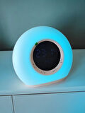 HOPARLÖR P11 BLUETOOTH TERMOMETRE SAAT VE SAATÇALAR LED MÜZİK ÇALAR RENKLİ AMBİYANS VE IŞIKLAR