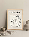 Bohem Serisi - Picasso 02 Çerçeveli Tablo