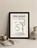 Bohem Serisi - Picasso 06 Çerçeveli Tablo