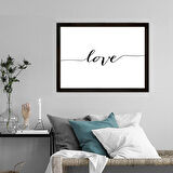 Vetro Design Ahşap Çerçeveli Poster 21x30 cm