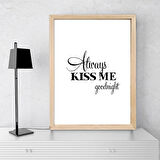 Vetro Design Ahşap Çerçeveli Poster 21x30 cm