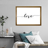 Vetro Design Ahşap Çerçeveli Poster 21x30 cm