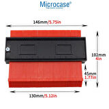 Microcase Kalıp Ölçü Alma Şekil Çıkarma Aparatı 25 cm - SİYAH AL4978