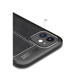 Samsung Galaxy S20 Ultra Deri Görünümlü Silikon Kırmızı