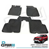 ARACA ÖZEL 2009+ DACIA DUSTER 3D HAVUZLU PASPAS
 