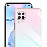 Huawei P40 Lite Kılıf Şeffaf İnce Esnek Silikon Kılıf Zipax-Süper