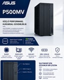 Asus ExpertCenter P500MV Core 7 240H 32 GB DDR5 2 TB SSD GT 730 Ekran Kartı Windows 11 Pro Masaüstü Bilgisayar P500MVC7GT730RNP11