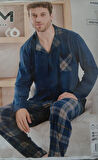 PJM ERKEK MİCROSOFT BİS.YAKA PİJAMA TAKIM