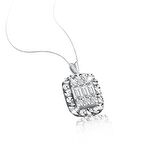 Pırlanta Baget Kolye