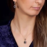 Elmas Safir Kolye
