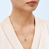 Pırlanta Zümrüt Kolye