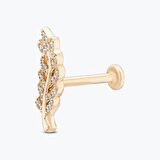 Pırlanta Tüy Tragus Piercing
