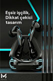 VİVO Y36 Uyumlu Bluetooth Kulaklık K68 Oyuncu Kulaklığı Tws Dokunmatik Hd Ses Mikrofon