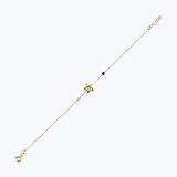 Pırlanta Spinel Taşlı Çiçek Bileklik