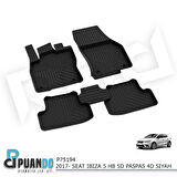ARACA ÖZEL 2017+ SEAT IBIZA 5 HB 5KP PASPAS 4D SIYAH