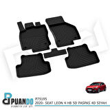 ARACA ÖZEL 2020+ SEAT LEON 4 HB 5KP PASPAS 4D SIYAH
