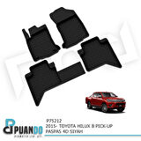 ARACA ÖZEL 2015+ TOYOTA HILUX 8 PICK-UP PASPAS 4D SIYAH
