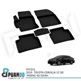 ARACA ÖZEL 2019+ TOYOTA COROLLA 12 SD PASPAS 4D SIYAH
