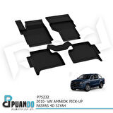 ARACA ÖZEL 2010+ VOLKSWAGEN AMAROK PICK-UP PASPAS 4D SIYAH