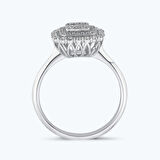 Pırlanta Oval Yüzük