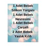 Silikon Yorganlı Bebek Uyku Seti - Uçan Dinozorcuk