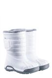 Igor W10168 Topo Ski Charol Waterproof Kürklü Kar Botu Beyaz