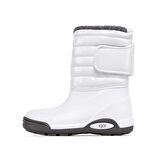 Igor W10168 Topo Ski Charol Waterproof Kürklü Kar Botu Beyaz