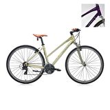 Carraro Sportive 222 28 jant Şehir & Tur Bisikleti (Mat Mor Gri Fuşya) 46 Kadro
