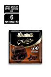 ÜLKER ÇIKOLATA BITTER %60KARE 60GR x6 ADET