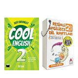 Team ELT 2. Sınıf Cool English Test Booklet ve Delta Resimli İngilizce Dil Kartı Seti 2 Kitap