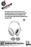 Akıllı Telefon Uyumlu 5.2 Bluetooth Anc Dokunmatik Suya Tere Dayanıklı P9 Kablosuz Kulaklık Beyaz