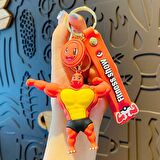 Charmander Pokemon Anahtarlık Özel Tasarım Pokemon Fitness Anahtarlık 03