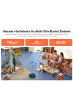 Ultra Akıllı Haritalama, Dönerek Temizleme LiDAR Navigasyon Düşük Gürültü Islak/Kuru 5500Pa