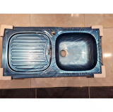 THOR MUTFAK EVİYE PA350N1104 SOL DAMLALIKLI 44X86X15 CM