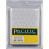 Pacific Yapışkanlı Vida Tapası 14Mm Metalik Gri (1 Paket - 50 Adet)