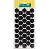 Pacific Yapışkanlı Keçe 24Mm Siyah (1 Paket - 25 Adet)