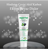 Agarta Doğal Diş Macunu 100ML Aktif Karbonlu (3 Lü Set)