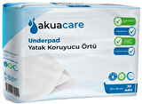 Akuacare Hasta Alt Açma Yatak Koruyucu Örtü 60*90 CM 60 Adet (2PK*30)